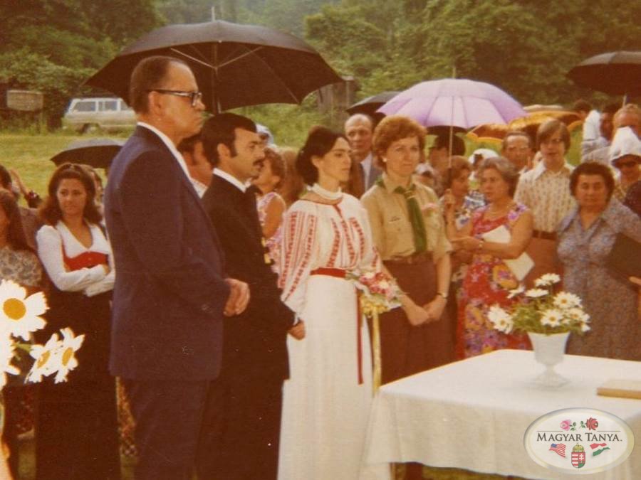 Koncz Gertrud esküvője (1973 június) - Történelem