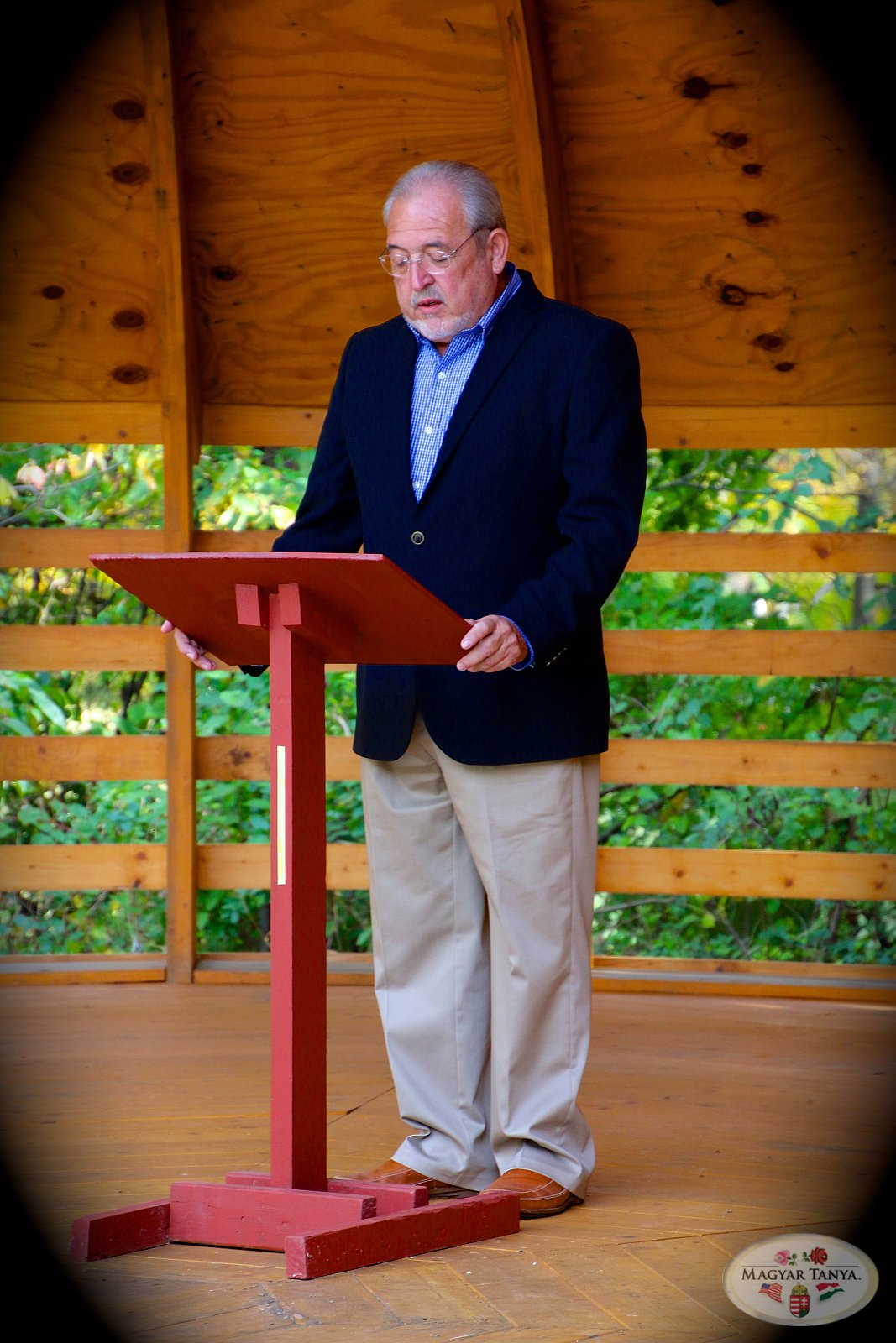 Dedication of the yurt for the memory of Csaba Kiss