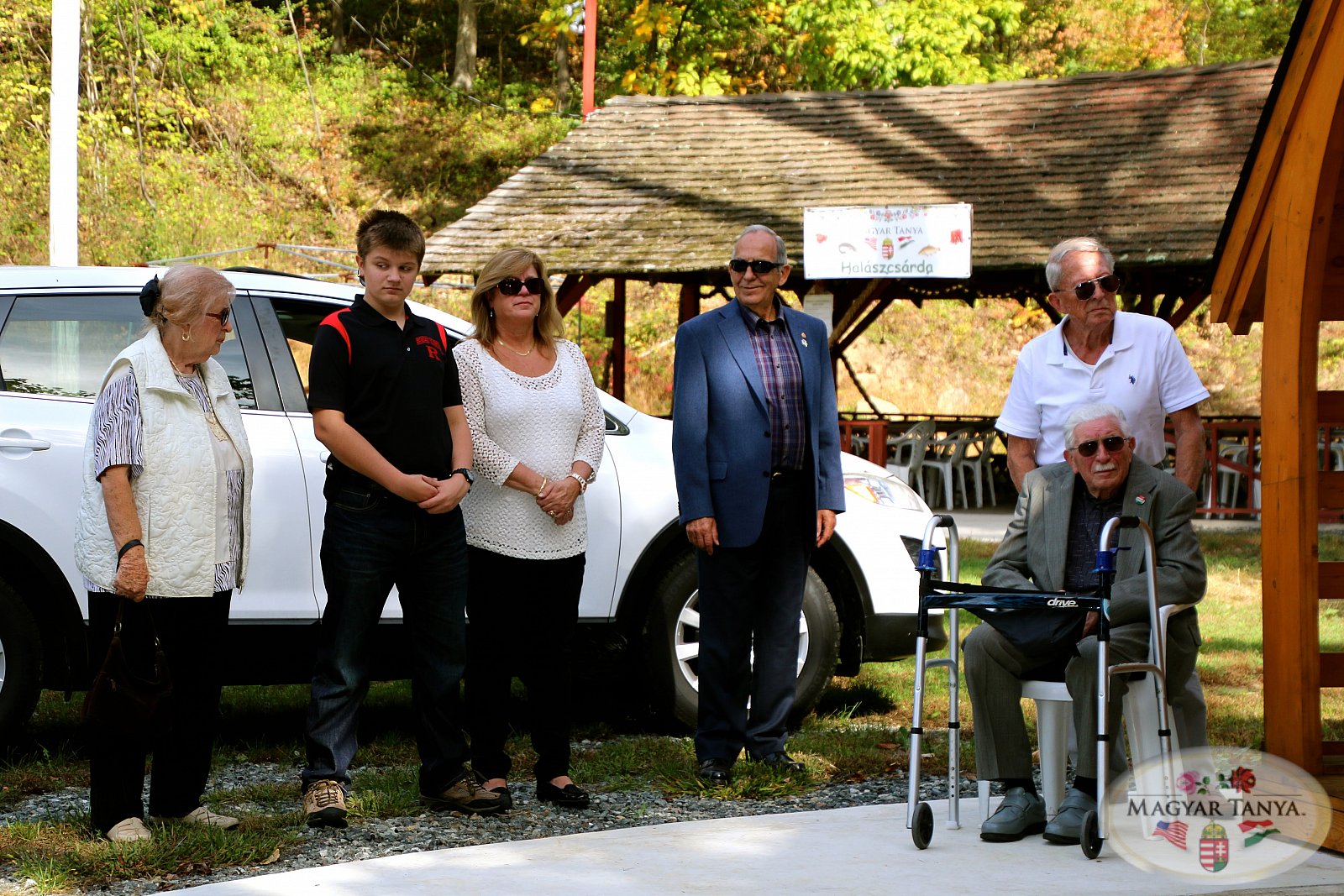 Dedication of the yurt for the memory of Csaba Kiss