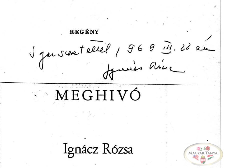 Ignácz Rózsa és Makkay Ádám (1969) - History